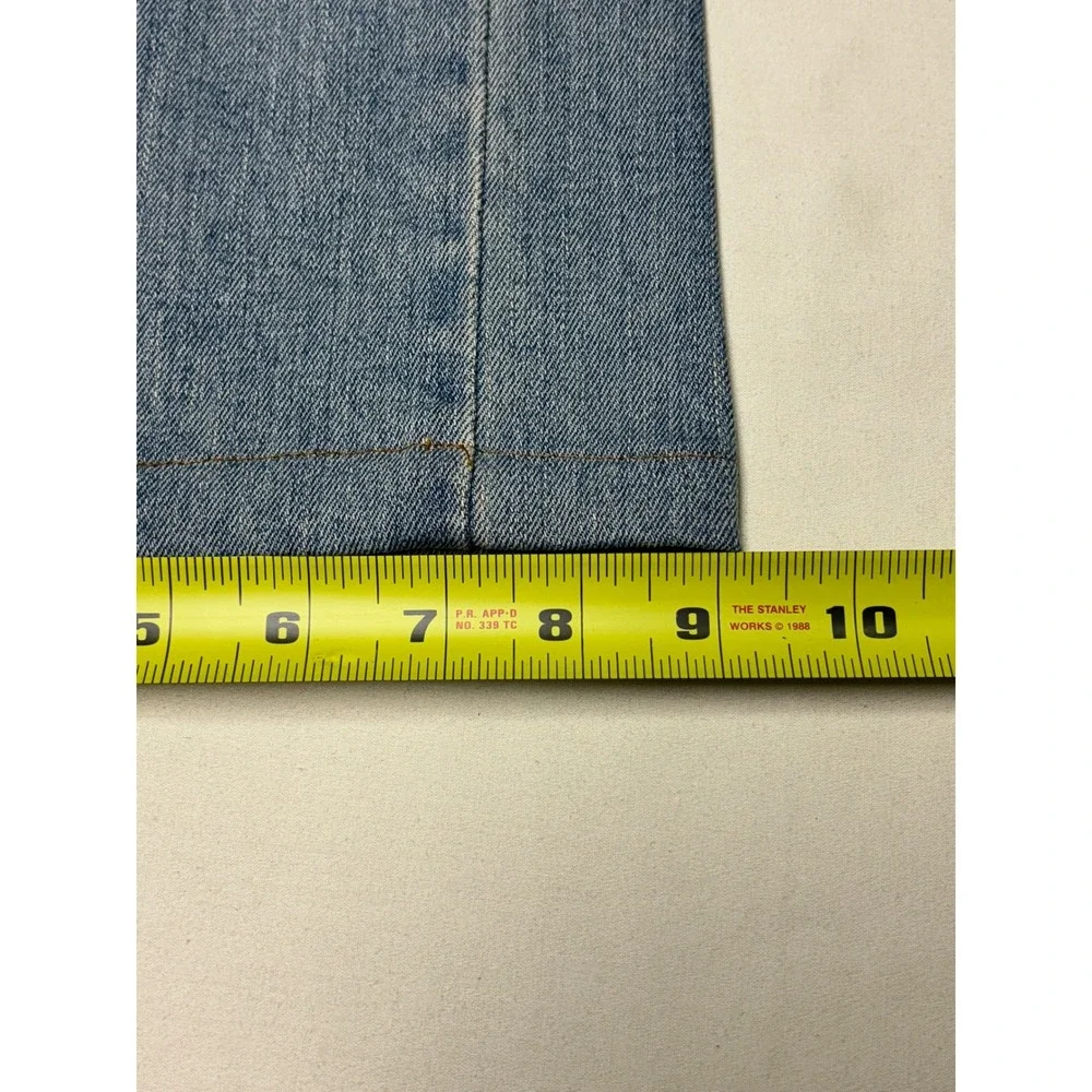 Levi Strauss 505 Jeans Mens W42 L32 Light Wash‎ Straight Leg Denim Pants